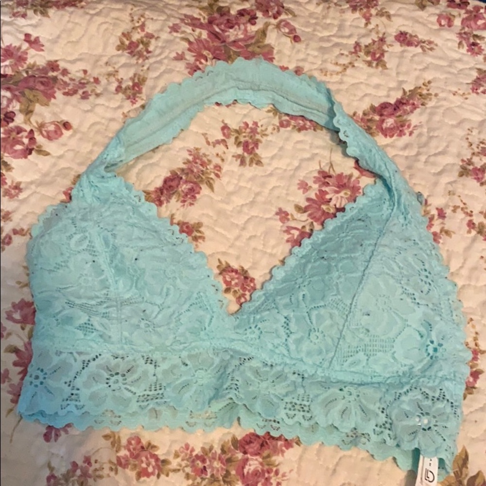 Turquoise Areo bralette
